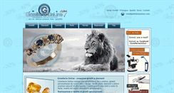 Desktop Screenshot of gioielleriaonline.com